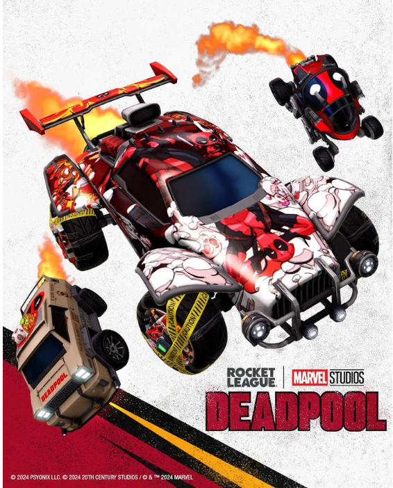 deadpool rocket league