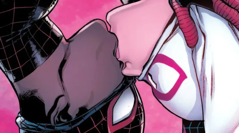 homem-aranha miles morales e gwen stacy casal marvel dia dos namorados