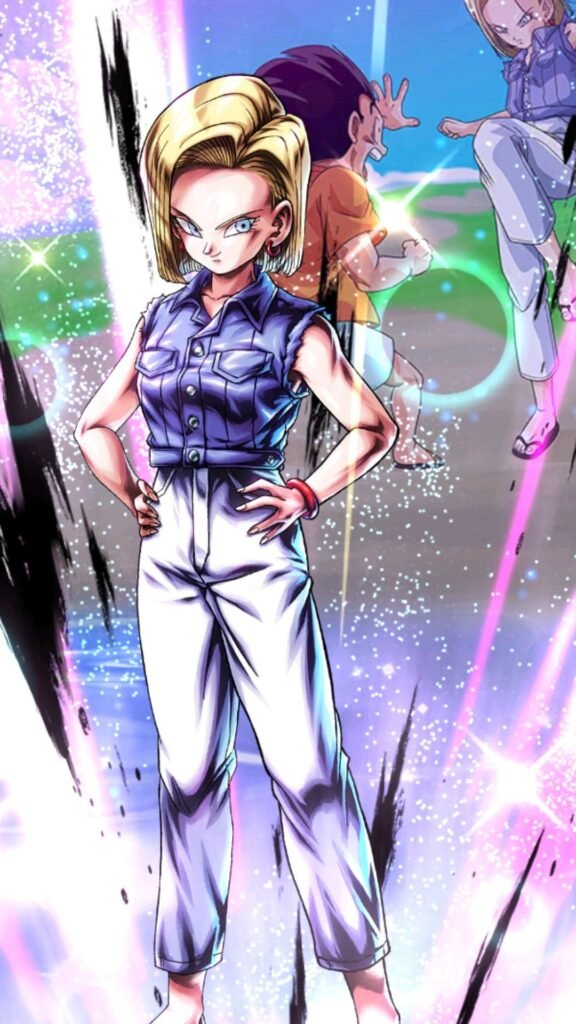 dragon ball legends androide 18 dbz