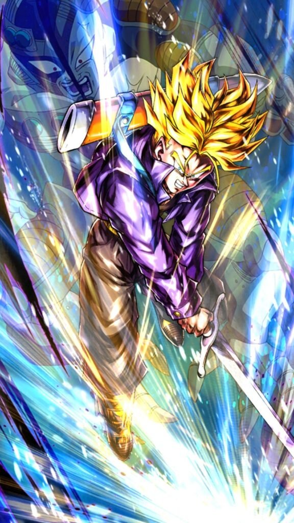 dragon ball legends trunks do futuro dbz