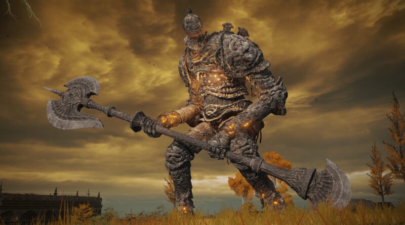 elden ring jogo rpg fromsoftware golem