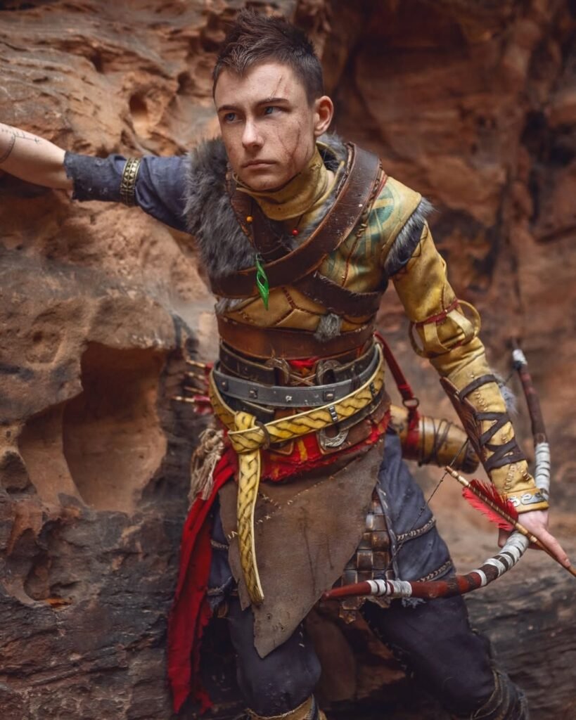 god of war atreus cosplay marten