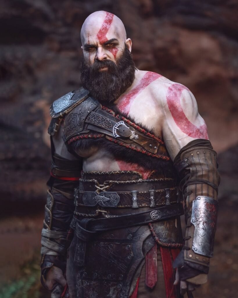 god of war kratos cosplay maul