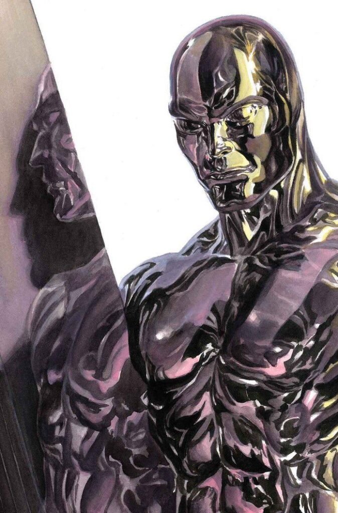 quarteto fantastico surfista prateado marvel alex ross