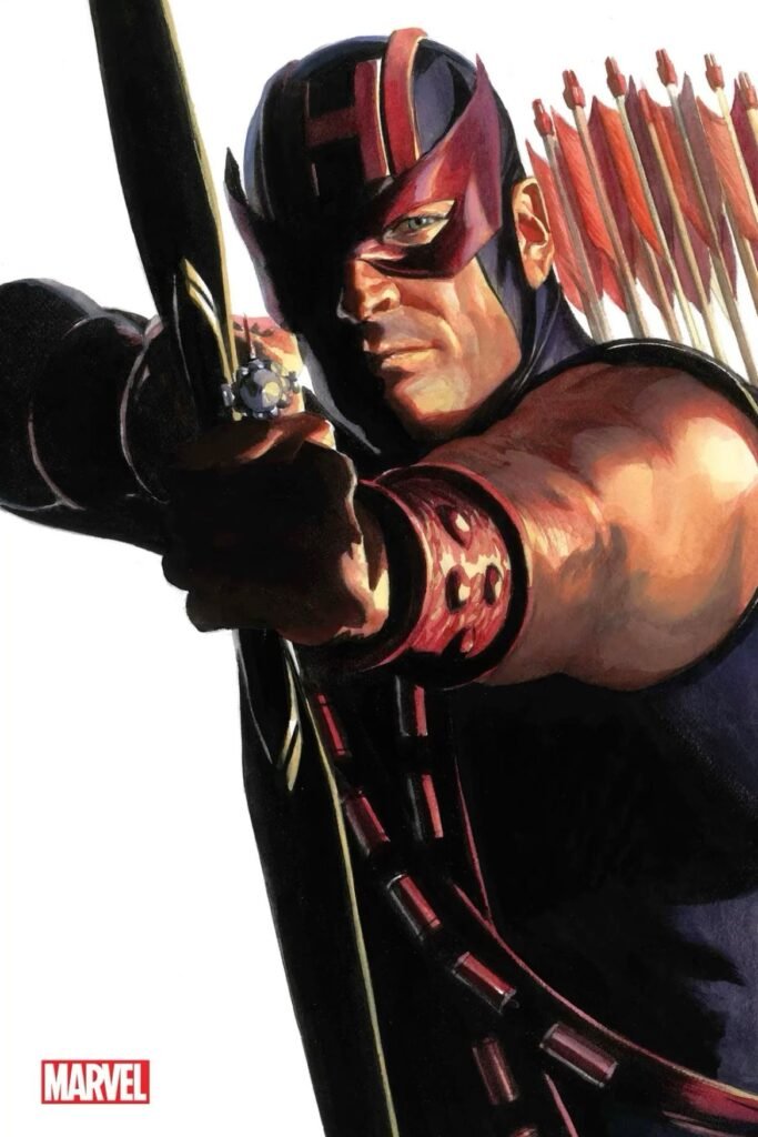 gaviao arqueiro alex ross marvel comics