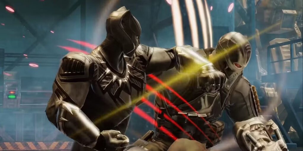 marvel forca strike pantera negra