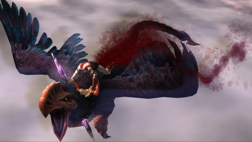 god of war 2 grifo negro
