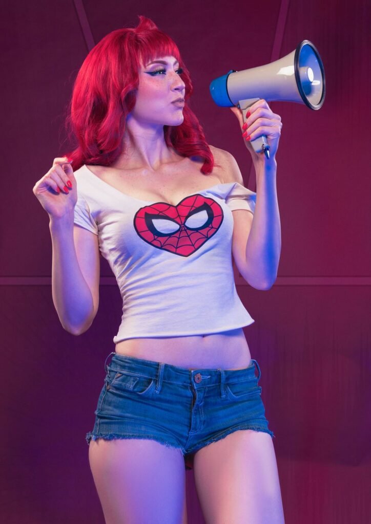 mary jane marvel cosplay lauren delorean