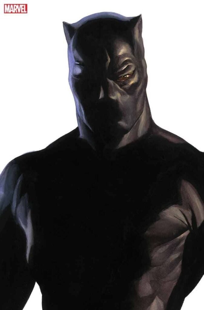 pantera negra alex ross marvel comics