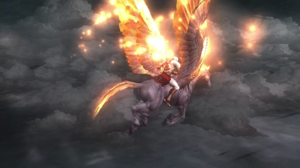 god of war 2 pegaso