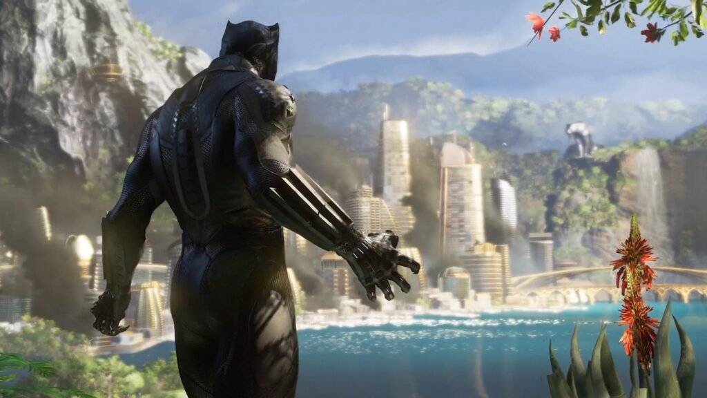 mavel-avengers-pantera negra war for wakanda