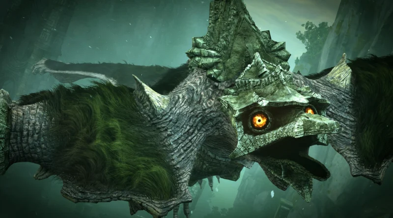 shadow of the colossus avion 5 colosso